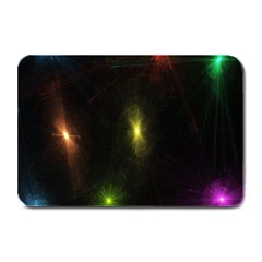 Star Lights Abstract Colourful Star Light Background Plate Mats by Simbadda