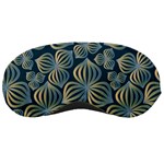 Gradient Flowers Abstract Background Sleeping Masks Front