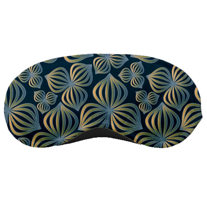 Gradient Flowers Abstract Background Sleeping Masks