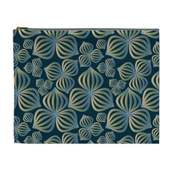 Gradient Flowers Abstract Background Cosmetic Bag (xl) by Simbadda