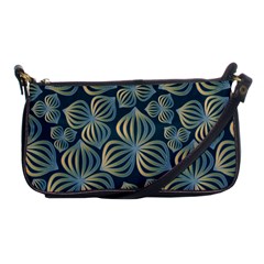 Gradient Flowers Abstract Background Shoulder Clutch Bags