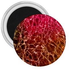 Background Water Abstract Red Wallpaper 3  Magnets