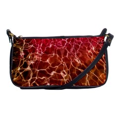 Background Water Abstract Red Wallpaper Shoulder Clutch Bags