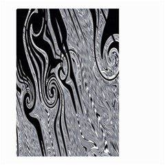 Abstract Swirling Pattern Background Wallpaper Small Garden Flag (two Sides)