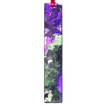 Background Abstract With Green And Purple Hues Large Book Marks Front