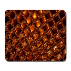 Caramel Honeycomb An Abstract Image Large Mousepads by Simbadda