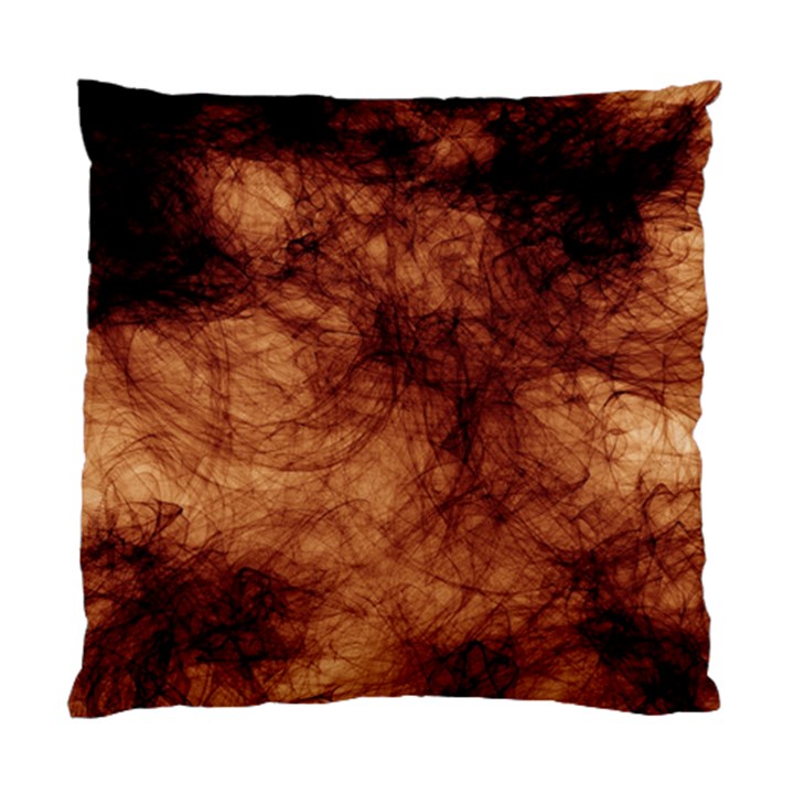 Abstract Brown Smoke Standard Cushion Case (One Side)