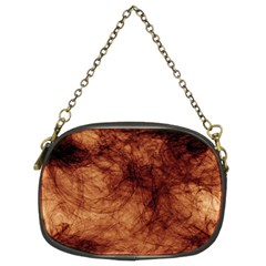 Abstract Brown Smoke Chain Purses (two Sides)  by Simbadda