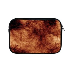 Abstract Brown Smoke Apple Ipad Mini Zipper Cases by Simbadda