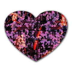 Abstract Painting Digital Graphic Art Heart Mousepads by Simbadda