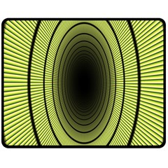 Spiral Tunnel Abstract Background Pattern Double Sided Fleece Blanket (medium) 