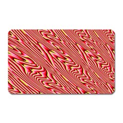 Abstract Neutral Pattern Magnet (rectangular) by Simbadda