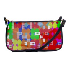 Abstract Polka Dot Pattern Digitally Created Abstract Background Pattern With An Urban Feel Shoulder Clutch Bags
