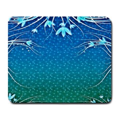 Floral 2d Illustration Background Large Mousepads