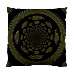 Dark Portal Fractal Esque Background Standard Cushion Case (one Side) by Nexatart