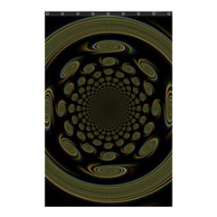 Dark Portal Fractal Esque Background Shower Curtain 48  X 72  (small)  by Nexatart