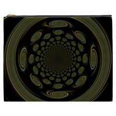 Dark Portal Fractal Esque Background Cosmetic Bag (xxxl)  by Nexatart