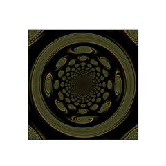 Dark Portal Fractal Esque Background Satin Bandana Scarf by Nexatart