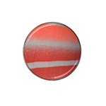 Orange Stripes Colorful Background Textile Cotton Cloth Pattern Stripes Colorful Orange Neo Hat Clip Ball Marker (4 pack) Front