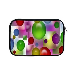 Colored Bubbles Squares Background Apple Ipad Mini Zipper Cases