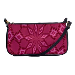 Fusia Abstract Background Element Diamonds Shoulder Clutch Bags by Nexatart