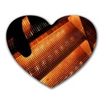 Magic Steps Stair With Light In The Dark Heart Mousepads Front