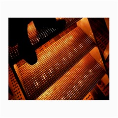 Magic Steps Stair With Light In The Dark Small Glasses Cloth (2-side) by Nexatart