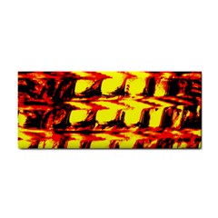 Yellow Seamless Abstract Brick Background Cosmetic Storage Cases by Nexatart