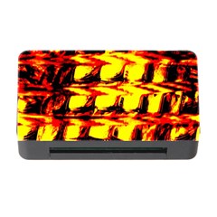 Yellow Seamless Abstract Brick Background Memory Card Reader With Cf by Nexatart