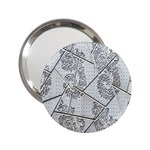 The Abstract Design On The Xuzhou Art Museum 2.25  Handbag Mirrors Front