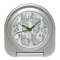 The Abstract Design On The Xuzhou Art Museum Travel Alarm Clocks