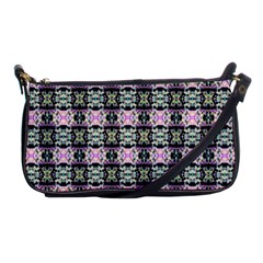 Colorful Pixelation Repeat Pattern Shoulder Clutch Bags by Nexatart