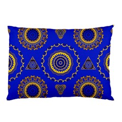 Abstract Mandala Seamless Pattern Pillow Case by Nexatart