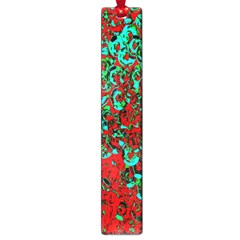 Red Turquoise Abstract Background Large Book Marks by Nexatart