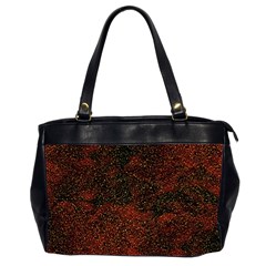 Olive Seamless Abstract Background Office Handbags (2 Sides)  by Nexatart