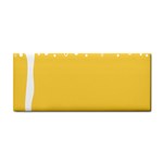 Beer Foam Yellow White Cosmetic Storage Cases Front
