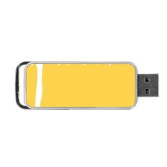 Beer Foam Yellow White Portable Usb Flash (one Side) by Mariart