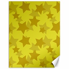 Yellow Star Canvas 12  X 16   by Mariart