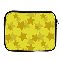 Yellow Star Apple Ipad 2/3/4 Zipper Cases