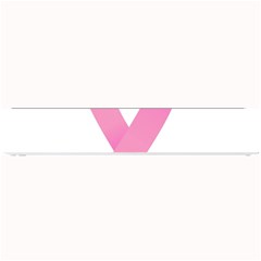 Breast Cancer Ribbon Pink Small Bar Mats by Mariart