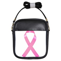 Breast Cancer Ribbon Pink Girls Sling Bags by Mariart