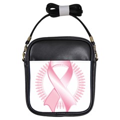 Breast Cancer Ribbon Pink Girl Women Girls Sling Bags by Mariart