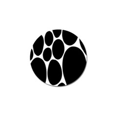 Dalmatian Black Spot Stone Golf Ball Marker (10 Pack) by Mariart