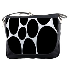 Dalmatian Black Spot Stone Messenger Bags
