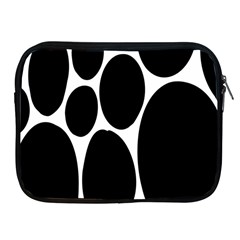 Dalmatian Black Spot Stone Apple Ipad 2/3/4 Zipper Cases by Mariart