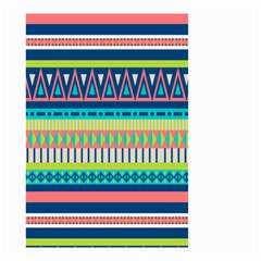 Aztec Triangle Chevron Wave Plaid Circle Color Rainbow Small Garden Flag (two Sides) by Mariart