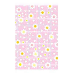 Flower Floral Sunflower Pink Yellow Shower Curtain 48  X 72  (small)  by Mariart