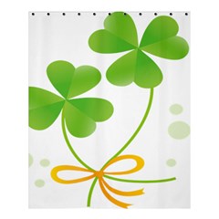 Flower Floralleaf Green Reboon Shower Curtain 60  X 72  (medium)  by Mariart