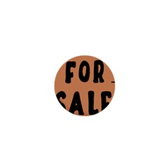 For Sale Sign Black Brown 1  Mini Magnets