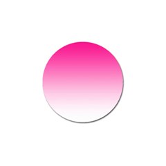 Gradients Pink White Golf Ball Marker by Mariart